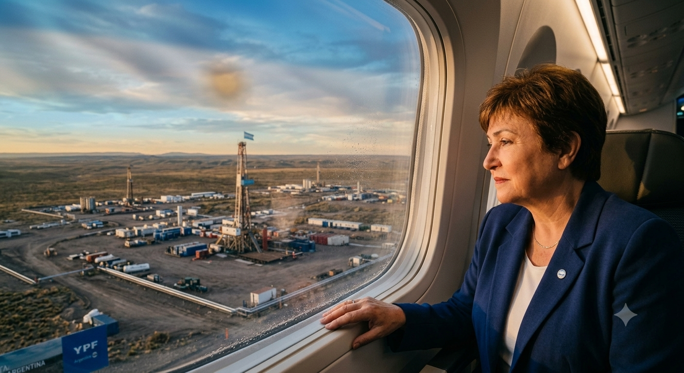 Análisis sobre la Visita de Kristalina Georgieva a Neuquén y el Desarrollo de Vaca Muerta