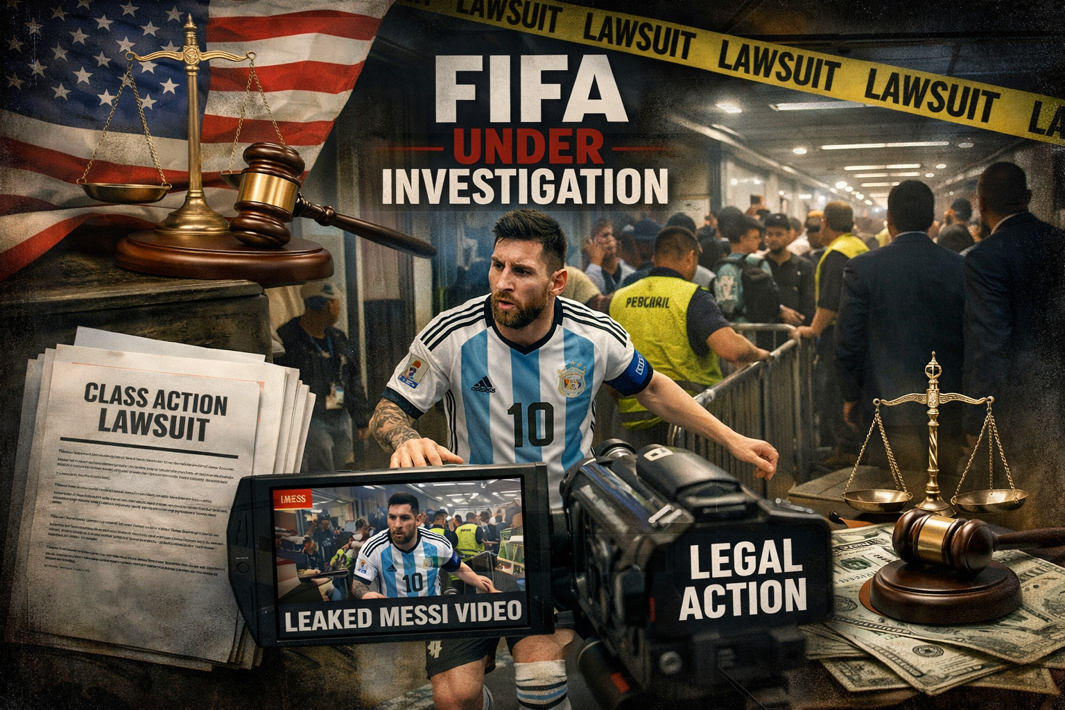 Escándalo tras el Mundial: Estudios de abogados de EE.UU. evalúan una demanda millonaria contra la FIFA y un video de Messi es la clave